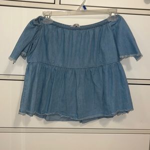 Zara off the shoulder top